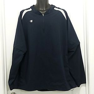 Champion Men's Navy Pullover